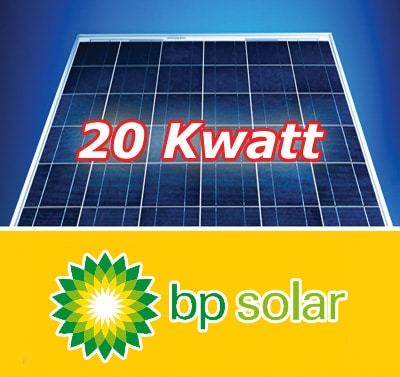 20kw Φωτοβολταικά πάρκα με BP Solar 160 watt'