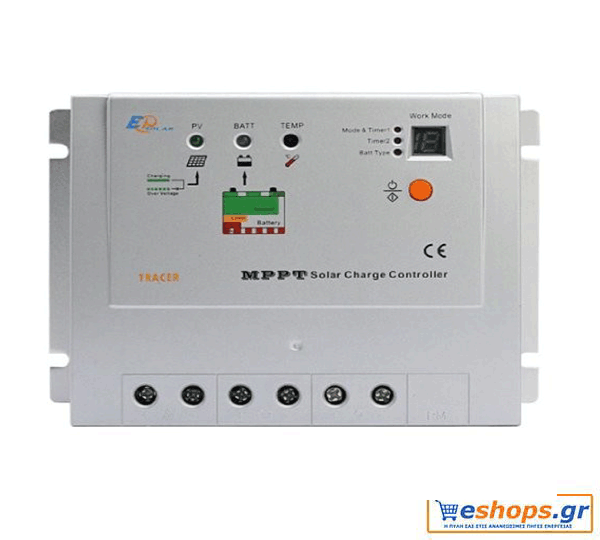 TRACER-1210RN ΡΥΘΜΙΣΤΗΣ ΦΟΡΤΙΣΗΣ MPPT 10A