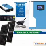 Υβριδικός ινβερτερ χωρίς μπαταρίες –  3,5KW Hybrid Solar Inverter MPPT Pure Sine Wave 500VDC 100A Solar Charge Controller 24V 220V 50Hz/60Hz Off Grid Inverter with Wifi Module