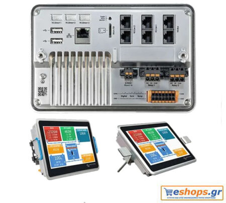 Οθόνη Victron Ekrano GX – έλεγχος μπαταριών Victron για πλήρη παρακολούθηση και διαχείριση φωτοβολταϊκών συστημάτων σε πραγματικό χρόνο.
