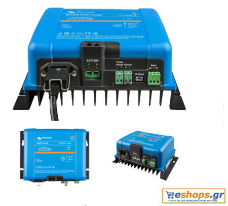 Φορτιστής Victron Phoenix Smart IP43 Charger 24/16 (1+1) 120/240V – για σκάφη, τροχόσπιτα, αυτόνομα φωτοβολταϊκά συστήματα. Τιμές datasheet.